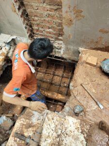 jasa kontraktor rumah cendana 3 tukang pondasi