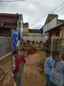 jasa kontraktor rumah sektor 1 A proses bangun