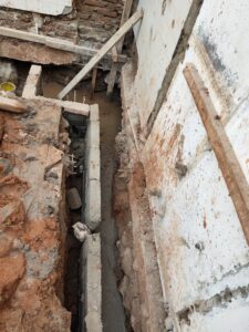 jasa kontraktor rumah sektor 1 A saluran air