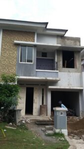 jasa renovasi rumah cluster Ruby proses renovasi