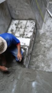 jasa renovasi rumah cluster Ruby tukang cor lantai