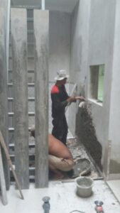 jasa renovasi rumah cluster Ruby tukang kerja