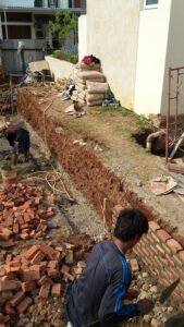 jasa renovasi rumah cluster greenwich pasang semen